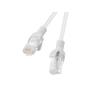 LANBERG Kabel krosowy CAT.6 UTP 0.5M szary Fluke Passed