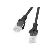 LANBERG Kabel krosowy CAT.6 UTP 1,5M czarny Fluke Passed