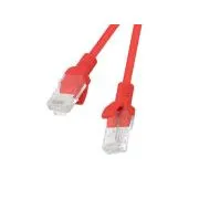 LANBERG Kabel krosowy CAT.6 UTP 3M czerwony Fluke Passed