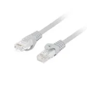 LANBERG Kabel krosowy CAT.6 UTP LSZH CU 0.25M szary Fluke Passed
