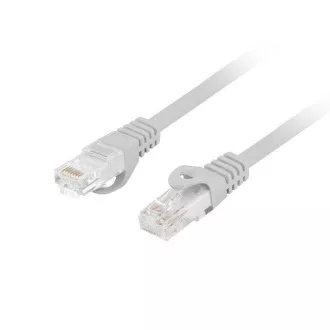 LANBERG Kabel krosowy CAT.6 UTP LSZH CU 0.5M szary Fluke Passed