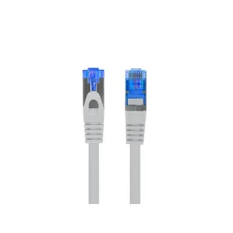 LANBERG Kabel krosowy CAT.6A FTP LSZH CCA 5M szary Fluke Passed