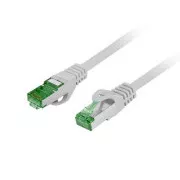 LANBERG Kabel krosowy CAT.7 S/FTP LSZH CU 1M szary Fluke Passed