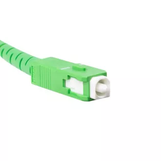 LANBERG patchcord optyczny SM SC/APC-SC/APC simplex 35m LSZH G657B3 średnica 3mm, kolor biały LANBERG patchcord optyczny SM SC/APC-SC/APC simplex 35m LSZH G657B3 średnica 3mm, kolor biały