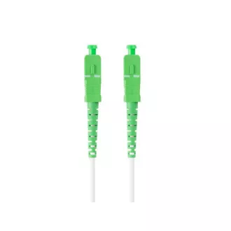 LANBERG patchcord optyczny SM SC/APC-SC/APC simplex 35m LSZH G657B3 średnica 3mm, kolor biały LANBERG patchcord optyczny SM SC/APC-SC/APC simplex 35m LSZH G657B3 średnica 3mm, kolor biały