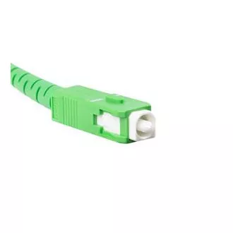 LANBERG patchcord optyczny SM SC/APC-SC/APC simplex 35m LSZH G657B3 średnica 3mm, kolor biały LANBERG patchcord optyczny SM SC/APC-SC/APC simplex 35m LSZH G657B3 średnica 3mm, kolor biały