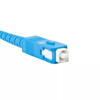 LANBERG patchcord optyczny SM SC/UPC-SC/UPC simplex 2m LSZH G657A1 średnica 3mm, kolor żółty
