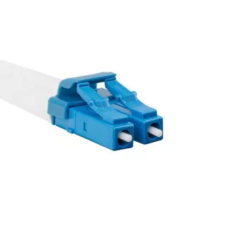 LANBERG patchcord optyczny SM LC/UPC-LC/UPC duplex 1m LSZH G657A1 średnica 3mm, kolor żółty