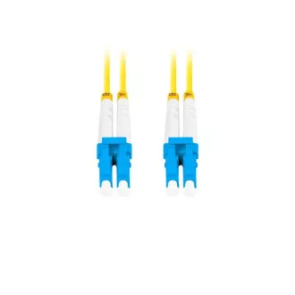 LANBERG patchcord optyczny SM LC/UPC-LC/UPC duplex 3m LSZH G657A1 średnica 3mm, kolor żółty LANBERG patchcord optyczny SM LC/UPC-LC/UPC duplex 3m LSZH G657A1 średnica 3mm, kolor żółty