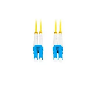 LANBERG patchcord optyczny SM LC/UPC-LC/UPC duplex 3m LSZH G657A1 średnica 3mm, kolor żółty LANBERG patchcord optyczny SM LC/UPC-LC/UPC duplex 3m LSZH G657A1 średnica 3mm, kolor żółty