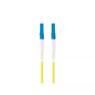 LANBERG patchcord optyczny SM LC/UPC-LC/UPC simplex 5m LSZH G657A1 średnica 3mm, kolor żółty LANBERG patchcord optyczny SM LC/UPC-LC/UPC simplex 5m LSZH G657A1 średnica 3mm, kolor żółty