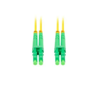 LANBERG patchcord optyczny SM LC/APC-LC/APC duplex 2m LSZH G657A1 średnica 3mm, kolor żółty