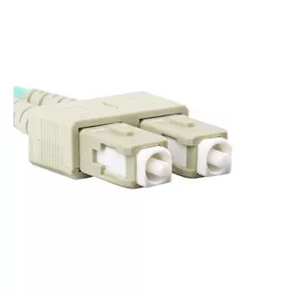 LANBERG patchcord optyczny MM SC/UPC-SC/UPC duplex 3m LSZH OM3 50/125 średnica 3mm, kolor cyjan LANBERG patchcord optyczny MM SC/UPC-SC/UPC duplex 3m LSZH OM3 50/125 średnica 3mm, kolor cyjan