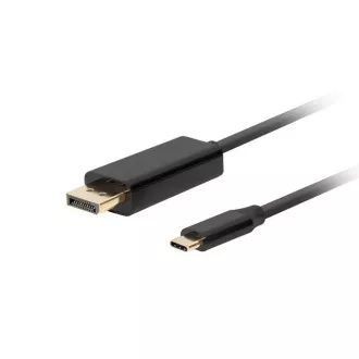 Kabel Lanberg USB-C(M)->DisplayPort(M) 3m 4K 60Hz czarny