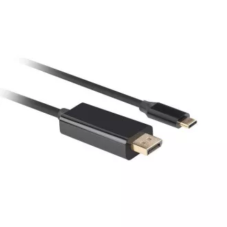 Kabel Lanberg USB-C(M)->DisplayPort(M) 3m 4K 60Hz czarny
