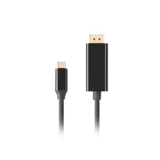 Kabel Lanberg USB-C(M)->DisplayPort(M) 3m 4K 60Hz czarny