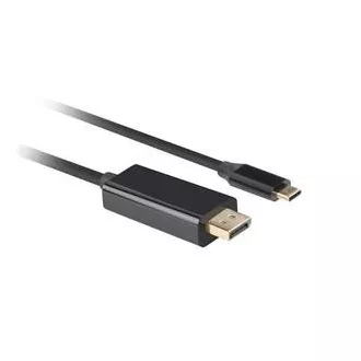 Kabel Lanberg USB-C(M)->DisplayPort(M) 3m 4K 60Hz czarny