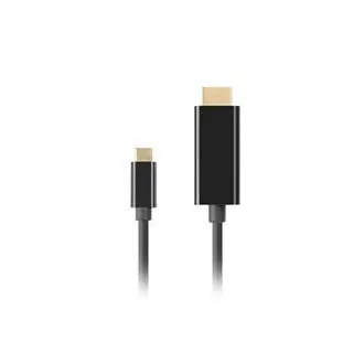 Kabel Lanberg USB-C(M)->HDMI(M) 3m 4K 60Hz czarny
