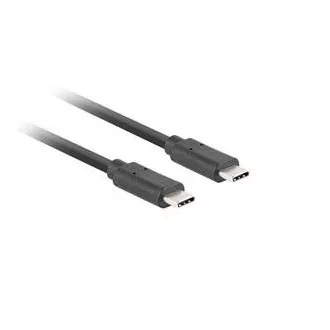Kabel Lanberg USB-C M/M 3.1 GEN 2 0,5m 10GB/S PD100W czarny