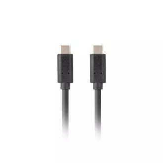 Kabel Lanberg USB-C M/M 3.1 GEN 2 1m 10GB/S PD100W czarny