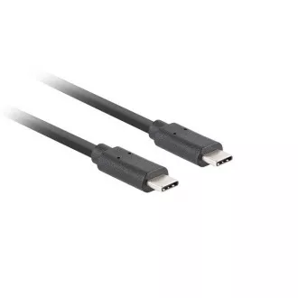 Kabel Lanberg USB-C M/M 3.1 GEN 2 1m 10GB/S PD100W czarny