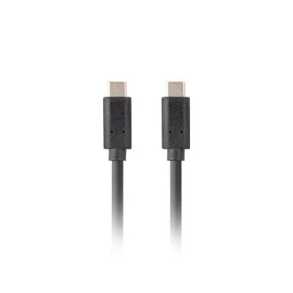 Kabel Lanberg USB-C M/M 3.1 GEN 2 1.8m 10GB/S PD100W czarny