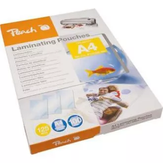 Folia do laminacji PEACH A4 (216x303mm), 125mic, 100szt. Folia do laminacji PEACH A4 (216x303mm), 125mic, 100szt.