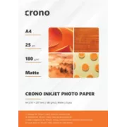 Crono PHPM4A, papier fotograficzny matowy, A4, 180g, 25szt.