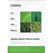 Crono PHPL4A, błyszczący papier fotograficzny, A4, 230g, 100szt.