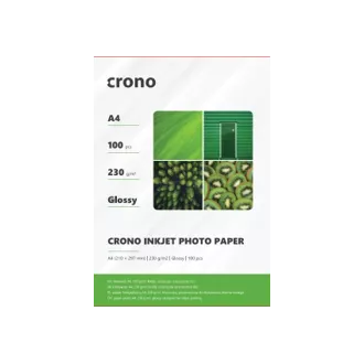 Crono PHPL4A, błyszczący papier fotograficzny, A4, 230g, 100szt.