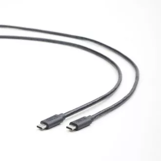 Kabel GEMBIRD CABLEXPERT USB 3.1 Type-C do Type-C (CM/CM), 1 m, dane, czarny