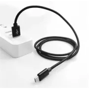 Kabel Crono USB 2.0/ USB A męski - microUSB męski, 1,0 m, czarny premium