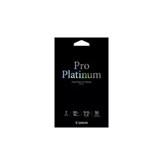 Canon Photo Paper PT-101 Photo Paper PRO Platinum - 10x15cm (4x6 cali) - 300g/m2 - 50 arkuszy - błyszczący