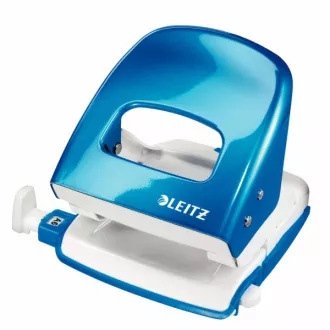 Dziurkacz stołowy LEITZ NeXXt WOW 5008, metalowy, niebieski, pudełko