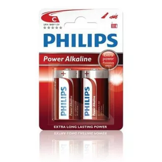 Bateria Philips C PowerLife, alkaliczna - 2 szt.