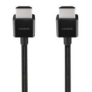 Kabel HDMI Belkin w wersji 2.1 Ultra HD High Speed 4K/8K - 2 m, czarny