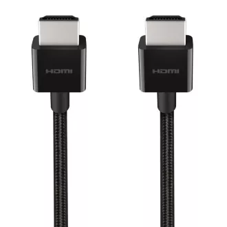 Kabel HDMI Belkin w wersji 2.1 Ultra HD High Speed 4K/8K - 2 m, czarny