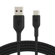 Kabel Belkin BOOST CHARGE™ USB-C/USB-A, 3 m, czarny - Wytrzymały