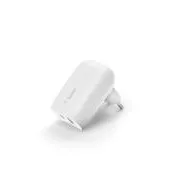 Ładowarka ścienna Belkin BOOST CHARGE™ Dual 37W Power Delivery PPS (USB-C 25W   USB-A 12W), biała