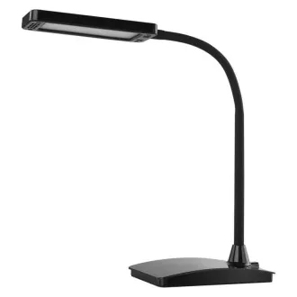 Emos LED lampa stołowa Eddy, 6W, 360 lm, ściemnialna   barwa światła, czarna