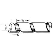 Fixapart SWB KS-19BLACK - Opaski kablowe 100 mm 10,0 m, czarne