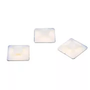 Fixapart CTMB 01 - samoprzylepny zacisk do taśmy 3,6 mm, 19x19 mm, biały