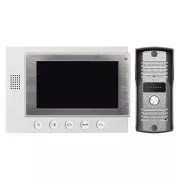Wideotelefon Emos EM-07HD, kolorowy 7" LCD   kamera z 1 przyciskiem, biały