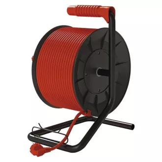 Przedłużacz bębnowy Emos - 4 gniazda, 50 m, 1,5 mm, PVC, IP20