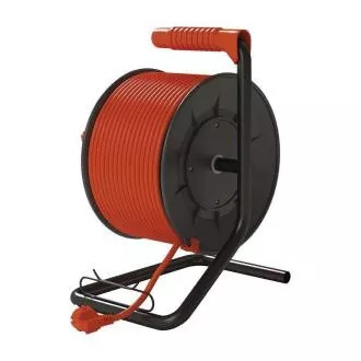 Przedłużacz bębnowy Emos - 4 gniazda, 25 m, 1,5 mm, PVC, IP20
