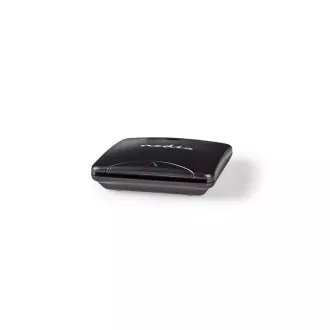 Nedis CRDRU2SM1BK - Czytnik kart inteligentnych (ID, eCard), USB 2.0 Nedis CRDRU2SM1BK - Czytnik kart inteligentnych (ID, eCard), USB 2.0