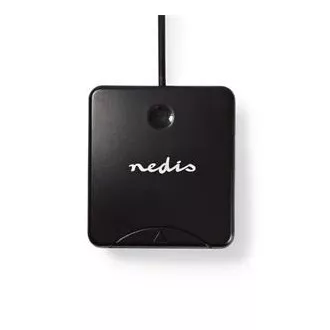 Nedis CRDRU2SM1BK - Czytnik kart inteligentnych (ID, eCard), USB 2.0 Nedis CRDRU2SM1BK - Czytnik kart inteligentnych (ID, eCard), USB 2.0
