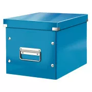 Pudełko kwadratowe LEITZ Click&Store, rozmiar M (A5), niebieskie