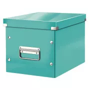 Pudełko kwadratowe LEITZ Click&Store, rozmiar M (A5), lodowy niebieski
