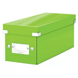 Etui na płyty CD LEITZ Click&Store, zielone Etui na płyty CD LEITZ Click&Store, zielone